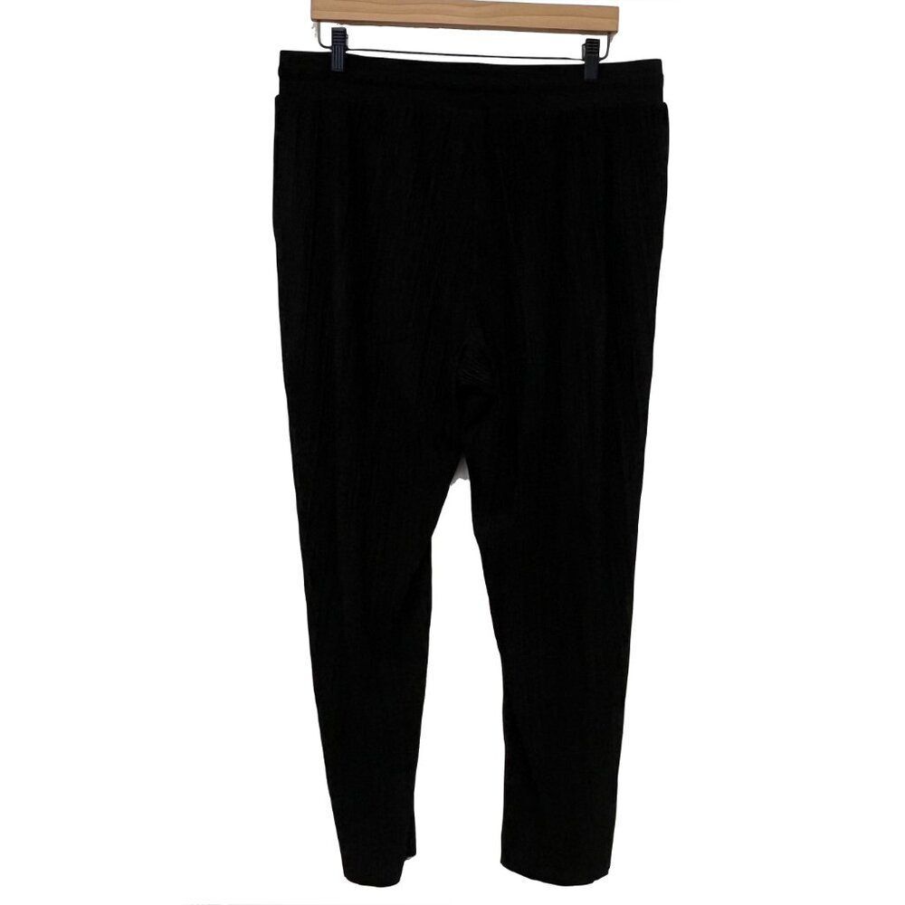 Torrid Black Pleated Joggers/Sweatpants - See Measurements - Picture 4 of 6